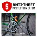 Kryptonite Evolution Bike Disc Lock, Small U-Lock 14mm Shackle with Keys, Heavy Duty Anti-Theft Bicycle Lock, High Security Mini for Powersports Motorcycles E-Bikes Scooters