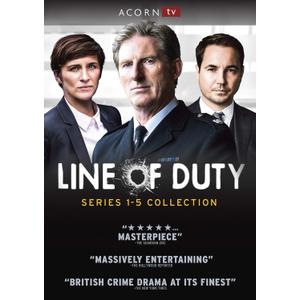 LINE OF DUTY SERIES 1-5 COLLECTION DVD