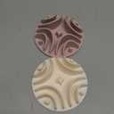 2 Pcs Slow Feeder Insert for Dog Bowl, Anti-Choking Silicone with Strong Suction Cups, Fits Most Dog Bowls, Ideal for Medium, Large Breeds (White+Pink)