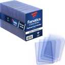 Fanatics Collectibles 35pt 3x4 Top Loaders, 100 Count - Standard Size Clear Rigid Card Holders for Trading Card Protection