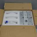 Meconard 6 Pack 4 Inch LED Recessed Ceiling Light with Junction Box, 2700K/3000K/3500K/4000K/5000K Selectable, 9W=75W 750LM, Dimmable Canless Downlights, ETL and Energy Star Listed