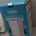 6L Stainless Steel Warm Mist Humidifier with Easy Clean and Warm Steam Function, Healthy Air Mist Humidifiers for Bedroom Living Room, with Sleep Mode and Auto-off Setting