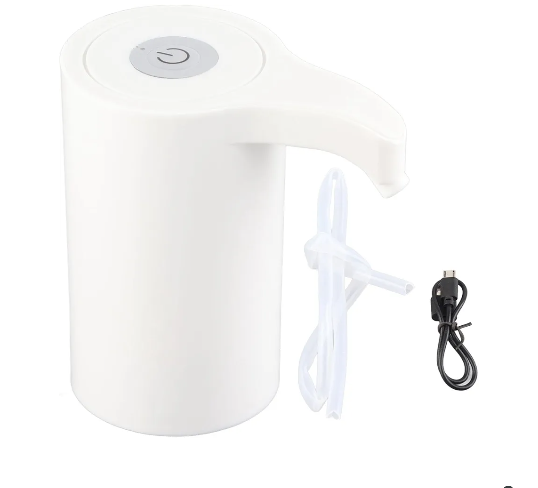 Water Bottle Dispenser, Electric Drinking Water Pump Portable Water Bottle Pump for 4L to 18.9L Bottled Water