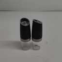 CIRCLE JOY Gravity Electric Salt and Pepper Grinder Set Automatic Salt and Pepper Grinder Set with LED Light, Battery Operated, Adjustable Coarseness, Large Capacity, for Home Kitchen BBQ