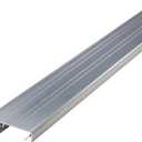 M-D Building Products 67106 36 in. Mill Aluminum Snap-on Sill Threshold Extender