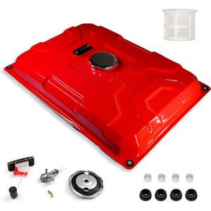 JMCHstore 7 Gallon Metal Generator Gas Fuel Tank Replacement For Predator 6500W, Champion, Generac, Briggs & Stratton, Honda GX390 Generator