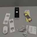 Tapo 2K+ Wired or Battery Powered Smart Video Doorbell with Chime - 180 Field of View, Person/Vehicle/Package Detection, Ring Call, 2-Way Audio, Subscription-Free Local Storage or Optional Cloud,D225