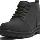 Timberland mens Britton Road Waterproof (7, Black Full Grain)