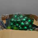 6FT Pop up Christmas Tree - Deeteck Fully Decorated Prelit Artificial Christmas Tree with Lights, Silver Top Star, Decorative Balls, Easy Assemble Collapsible Christmas Trees Decor for Outdoor Indoor (Green)