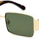 SOJOS Retro Fashion Rectangle Sunglasses Womens Mens Vintage Trendy Square Shades SJ1162