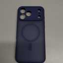 MOCCA Magnetic for iPhone 17 Pro Max Case, (Compatible with Magsafe) (16FT Military Grade Protection) Full Camera Protection Anti-Fingerprint Slim Translucent Matte Phone Cover 6.9",Deep Blue