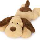 MorisMos 32inch 5Lbs Weighted Dog Stuffed Animals, Giant Large Weighted Stuffed Dog Plush Puppy Pillow for Adults Kids, 32inch