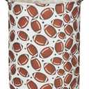 TIBAOLOVER Football Kids Laundry Basket Baby Hamper Toy Storage Bin for Boys Room Decor Baby Nursery Hamper Gift Baskets
