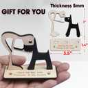 vinatimes 6'' Fox Terrier Dog Memorial Suncatcher Personalized Dog Name Ornament Sympathy Gifts for Dog Lovers Pet Bereavement Present Dog Remembrance Keepsake Window Car Hanging SCD-B2-6-02