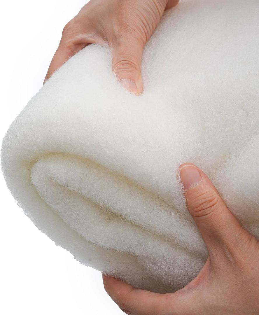 Large 100 x 100 cm (39.4" x 39.4") Polyester Fiber Speaker Damping Fill Sheet, Acoustic Stuffing for DIY Speakers & Subwoofers, Cabinet Repair, Car Audio