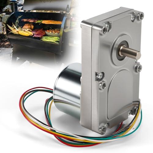 Ytrica D2 Auger Motor with Harness fa-bl60, 4.8 RPM DC 24V Fit for Traeger Pro 780 & 575, Ironwood 650 & 885, Timberline 850DC & 1300DC, Silverton 620 & 810, Century 885 - Replace KIT0271 Pellet Grill