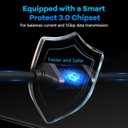 Link Cable with 27W Charging Port 25FT, Compatible with Meta Oculus Quest 2, Pico 4, PC VR, Steam VR, USB 3.0 A to USB C 5Gbps Cable for VR Headset, Unidirectional, Note: Not for Quest 3 Version 79