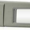 Gray Passenger Right Side Sun Visor Replacement Compatible with 2007 2008 2009 2010 2011 Toyota Camry Without Sunroof Replace 74310-06750-E0