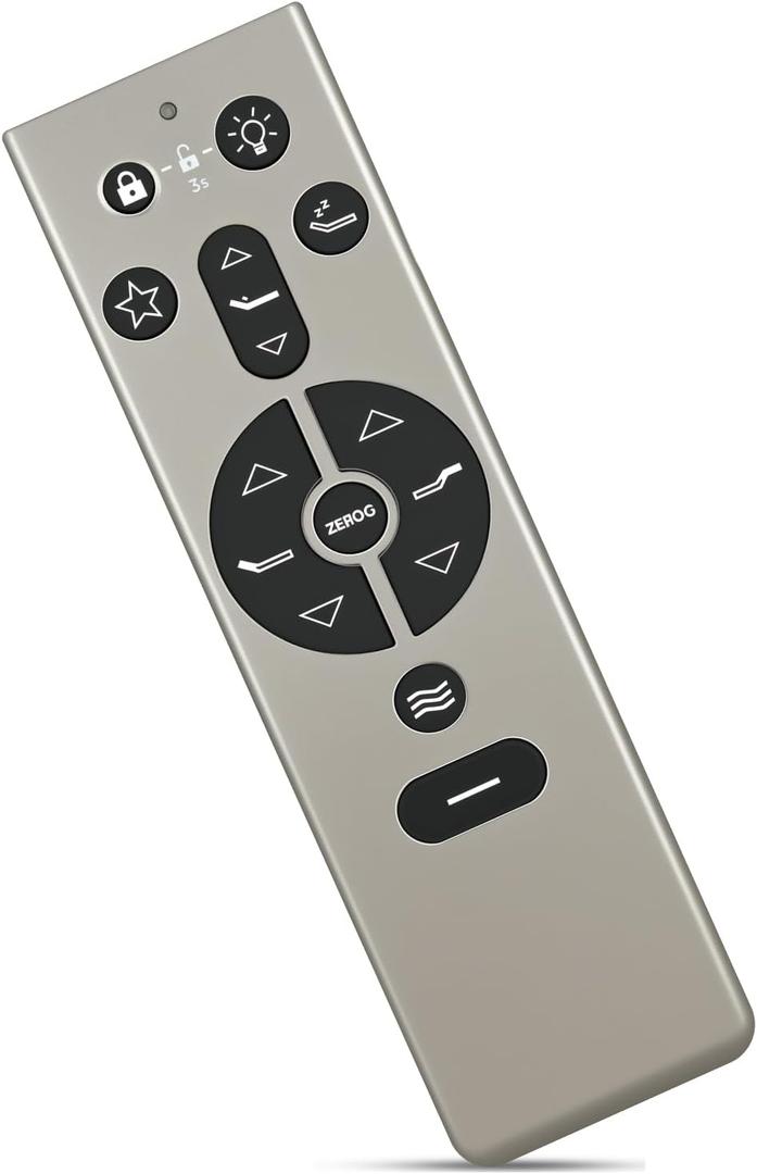 RF396B Replacement Remote Control Compatible for Tempurpedic Ergo Keeson RF396B JLDK.111.13.01 Adjustable Bed