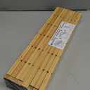 SpaceAid Bamboo Drawer Dividers with Inserts and Labels, Kitchen Adjustable Drawer Organizers, Expandable Organization for Home, Office, Dressers, 7 Dividers with 15 Inserts (17"-22" Natural)