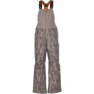 HABIT Youth Cedar Branch Insulated Waterproof Bib, Mossy Oak New Bottomland, Large