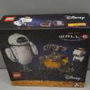 LEGO Disney & Pixar Wall-E & EVE Building Set for Adults, Ages 18+ - Home Office, Book Shelf, or Room Decor for Disney Fans - Gift Ideas for Men & Women - 43279