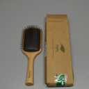 Hair brush for Men and women,Wet Brush with Wooden Handle, Curly Hair brush, Air Cushion Brush, Wooden Paddle for Thick/Thin/Fine, Wet & Dry Styling, Square Large brush