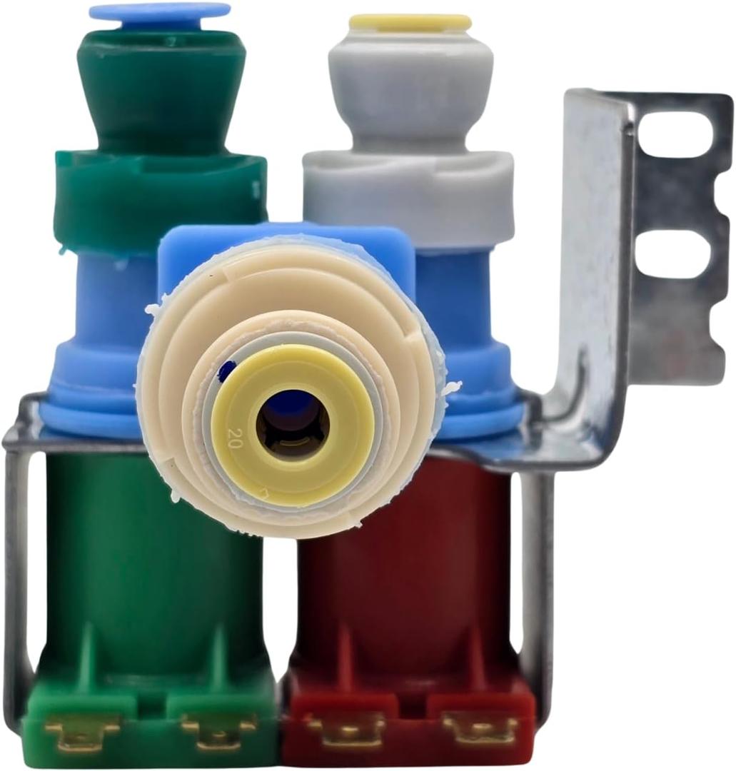 W10179146 Refrigerator Ice Maker Water Inlet Valve OEM Replacement Fits Whirlpool, KitchenAid, Kenmore, Maytag, Amana Replaces W10408179, W10445780, W10155357, 2186486, 2205762, 2304757