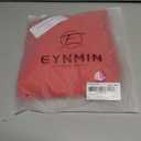 EYNMIN Long Sleeve Mini Dress Lace Sweetheart Neckline Tie A Line Cute Casual Short Party Dresses for Women (Red, L)