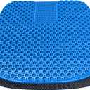 Large Gel Seat Cushion for Long Sitting with Non-Slip Cover,Soft & Breathable,Seat Cushion for Chair,Car,Office,Desk Chair,Wheelchair