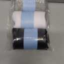 Women's Slouchy Socks Soft Casual Calf Socks Retro Scrunch Crew Socks 3/4 Pairs (Black&white&grey)