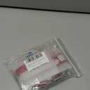 Haoyueer Cute Dazzling Sparkling Elegant Fancy Soft Suede Leather Bling Rhinestone Crystal Jeweled Pet Cat Dog Puppy Collar Dog Leash Combo Set (M, Red-5)