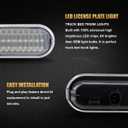 D-Lumina LED Truck Bed Light Cargo Lamp w/Wiring Harness Compatible with Fo'rd 2015-UP F150, 2017-UP F150 Raptor F250 F350 Super Duty, Powered by 40-SMD 6000K White Truck Bed Cargo Lights, Pack of 2