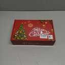 Flechllary 3ft DIY Felt Christmas Tree for Toddlers, Set Plus Snowman Advent Calendar with 33 Removable Ornaments, Wall Hanging Xmas Gift for Kids with String Lights (Batteries Not Included)