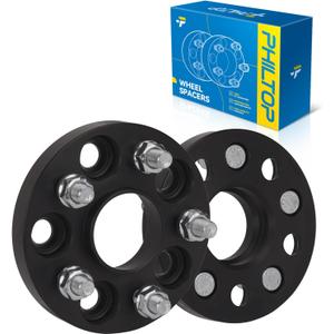 PHILTOP 5x100 Wheel Spacer, 20mm Hub Centric Wheel Spacers Fit for Forester, Crosstrek, Outback, Impreza, XV Crosstrek, FR-S, BRZ, Baja, Thread Pitch M12x1.25 Hub Bore 56.1mm - 2Pcs