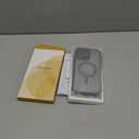 for iPhone 15 Pro Max Case, Compatible with MagSafe, Built-in Privacy Screen Protector and Camera Protection, Anti Spy Full Body Dustproof Shockproof Hard Phone Case 6.7", Black