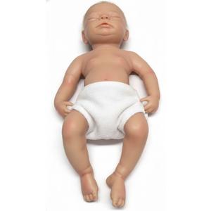 Mini Silicone Baby, 6 Inch Soft Flexible Silicone Baby Doll, Realistic Mini Naked Babies for Kids, Girl Doll