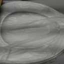 Mayfair Caswell Modern Slow Close Toilet Seat, Durable Plastic, Elongated, White