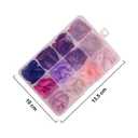 2 x 12 Colors Press on Nails Solid Color Fake Nails Short Almond False Nails Pure Color Glue on Nails Reusable Artificial Acrylic Nail Full Cover Glossy Stick on Nails for Women Girls Manicure 288Pcs (0.04 Fl Oz (Pack of 24), MH01)