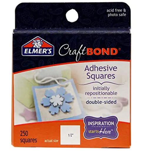 Elmer's CraftBond Glue Spots, Thin-Medium, 1000  Pieces