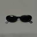 miyya 2025 Polarized Oval Sunglasses with UV Protection - Multiple Trendy Colors & Patterns (Black)