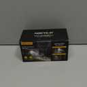 Rechargeable Battery Operated Motion Sensor Light,4000mAh Battery Powered Spotlight 600 Lumen Outdoor IP65 Waterproof for Porch, Yard, Wall, Garden (Black-1 Pack)