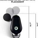 Nespresso Vertuo Plus Deluxe Coffee and Espresso Maker by Breville, Piano Black with Aeroccino Milk Frother