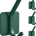 2 x Paoli Heavy Duty Self Adhesive Hooks - Sturdy self Adhesive Hooks for Home, School and Office Easy to fit and Remove,with a Maximum Load Capacity of 30lb (4 PC).