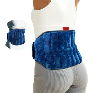 Comfytemp Microwave Heating Pad for Back Pain Relief, FSA Eligible HSA, 2.5LB Wearables Microwavable Heating Pads, Moist Heat Therapy for Sciatica, Waist Coccyx, Warm Compress Recovery Get Well Gift