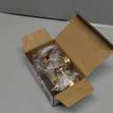 Suction Cup Hooks for Glass Window, Mirror, Wreaths - Shower Hooks for Inside Shower, No Drill Towel Hooks for Bathrooms, Bath Robe Coat Looafh Hook for Hanging - Gold (4 Pack)