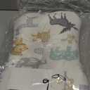 Soft Hypoallergenic Head & Neck Support Organic Cotton Cover Machine Washable (Animal World)