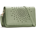 APHISON Crossbody Bags For Women,Wristlet Wallet Phone Purse Shoulder handbags Multi-Function Small RFID Clutch Card Holder