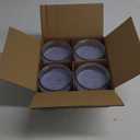 Candle-lite Scented Candles, Fresh Lavender Breeze Fragrance, One 10 oz. Three Wick Aromatherapy Candle with 20-40 Hours of Burn Time, Light Purple Color, Pack of 4 