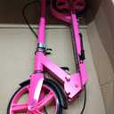 Scooters for Kids 8-12, Teens & Adults - Lightweight, Foldable, 8-Inch Big Wheels, Hand Brake & Bell, 4 Adjustable Height Levels, 240 lbs Max Load, Perfect for School, Campus and Park Rides